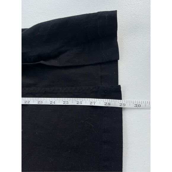 1513 Final Touch Black Button Stretch Pencil Skirt Size Small - Picture 5 of 6